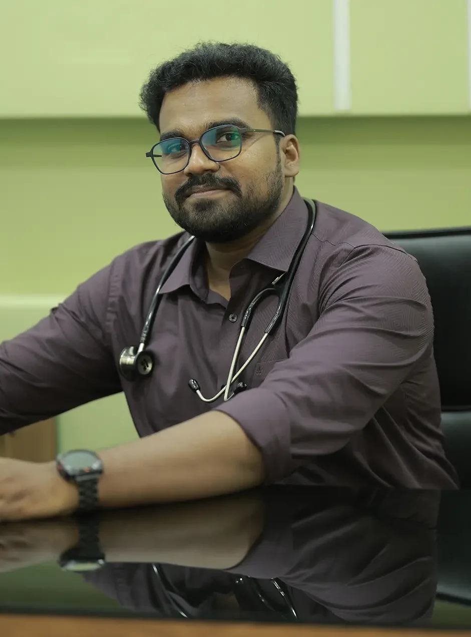 Portrait of Dr. Akshay Jacob, general practitioner